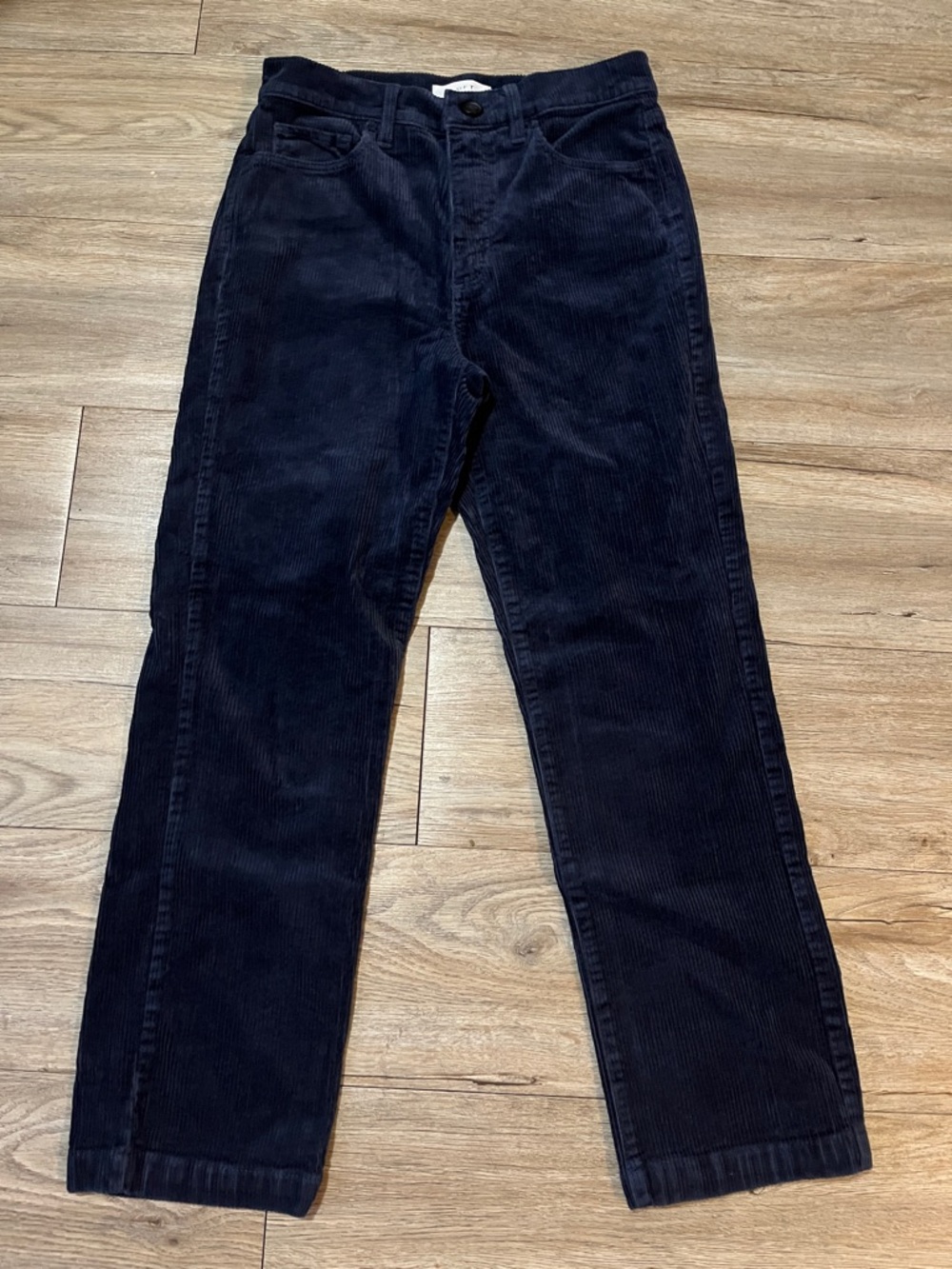 LOFT Woman’s Dark Navy Corduroy Trousers